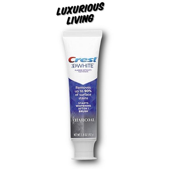 3D White Charcoal Toothpaste, 2-Pack By Crest - Picture 3 of 3